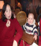 en 's avonds eten in het wok-restaurant